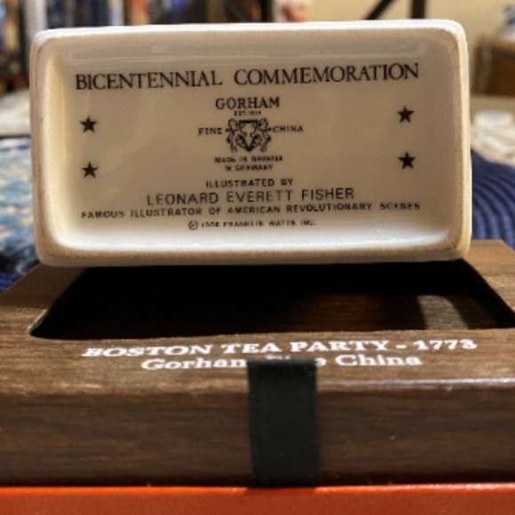 Gorham Fine China From W. Germany, 1956 "Loose Tea" Caddy - Picture 3 of 6